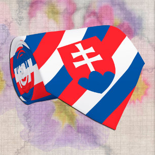 Slovakien Ties, mode Slovakia Flagga business Slips