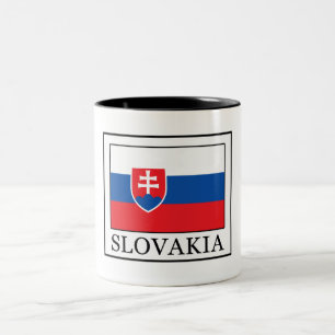 Slovakien Två-Tonad Mugg