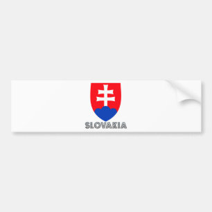 Slovakien vapensköld bildekal