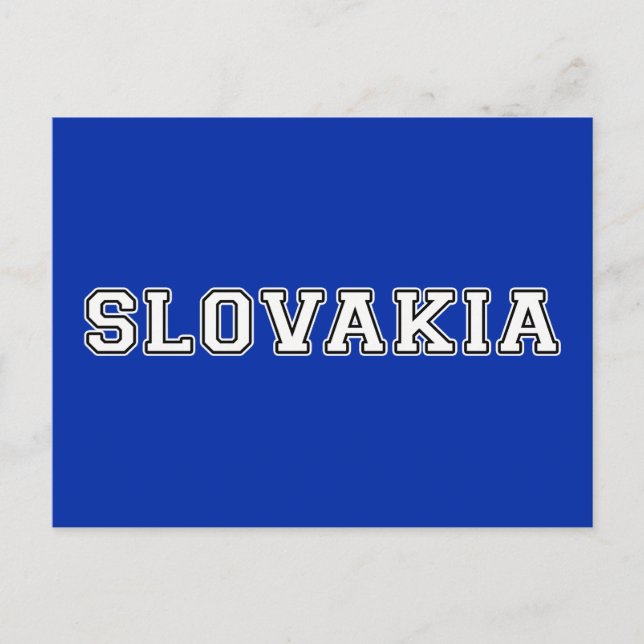 Slovakien Vykort (Framsida)