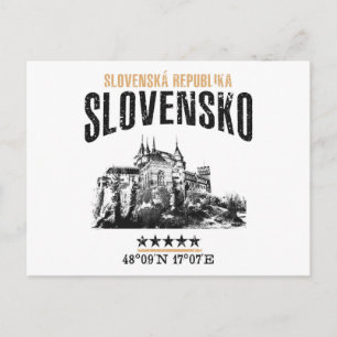 Slovakien Vykort