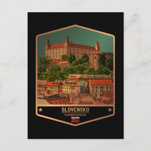 Slovakien Vykort (Framsida)
