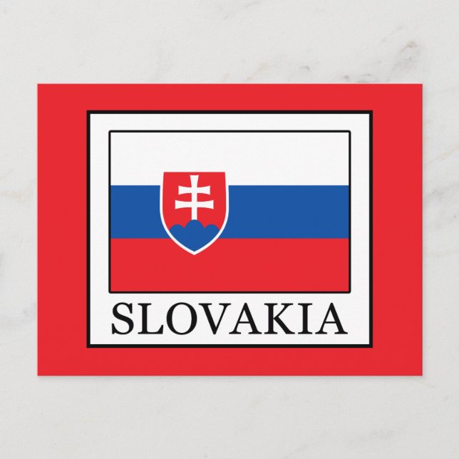 Slovakien Vykort (Framsida)