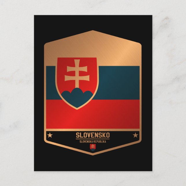 Slovakien Vykort (Framsida)