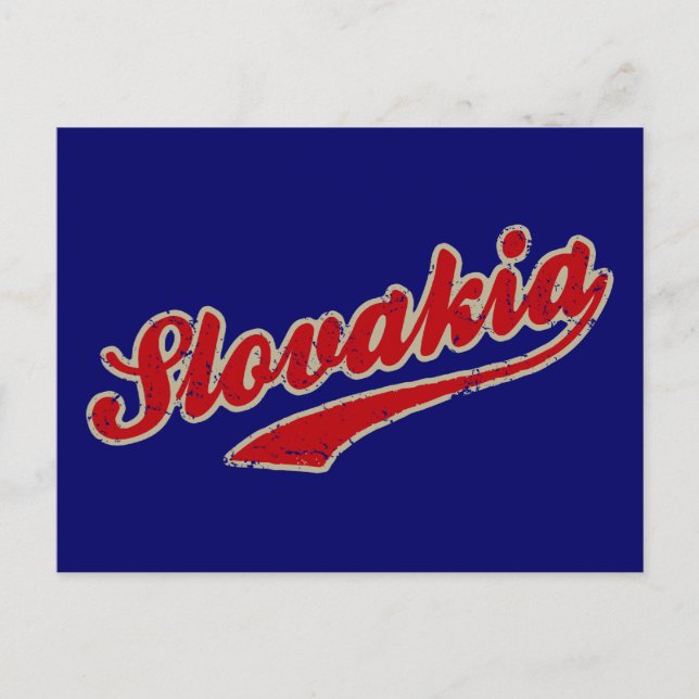Slovakien Vykort (Framsida)