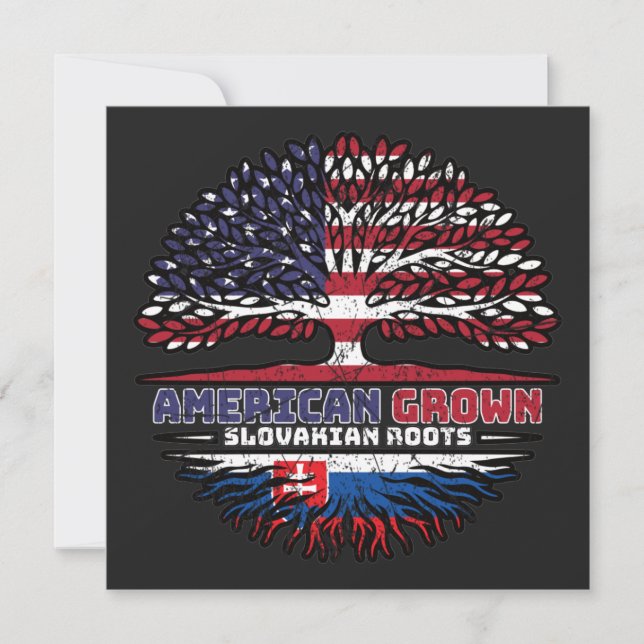 Slovakiens amerikanska amerikanska amerikanska USA Kort (Framsida)