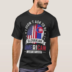 Slovakiens amerikanska Land Flaggor-Pride Slovakie T Shirt