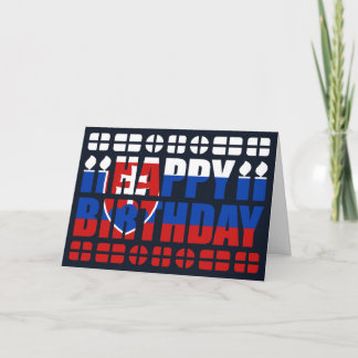Slovakiens Flagga-födelsedagskort Kort