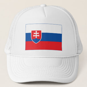 Slovakiens flagga keps