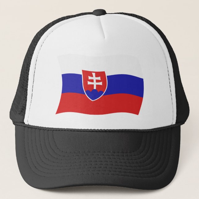 Slovakiens flagga mössa keps (Framsida)