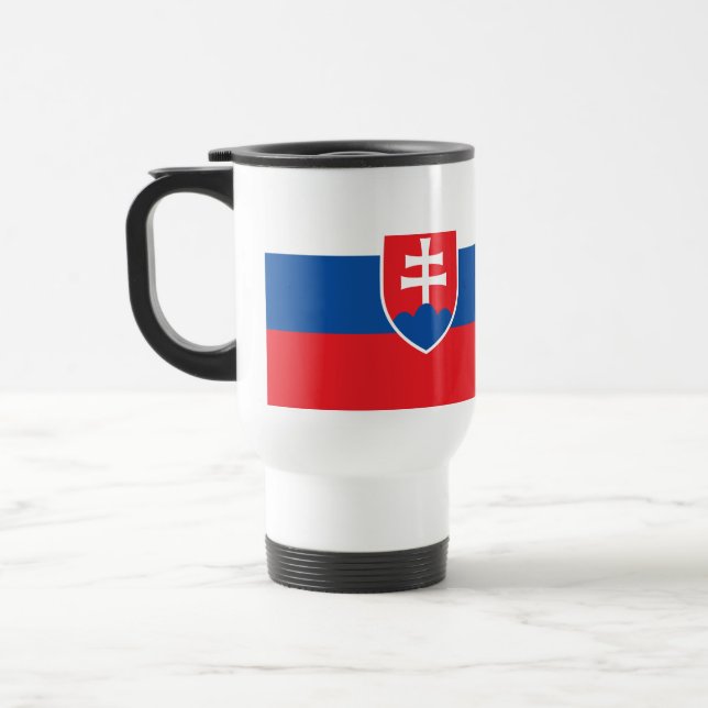 Slovakiens flagga resemugg (Vänster)