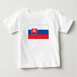 Slovakiens flagga t shirt