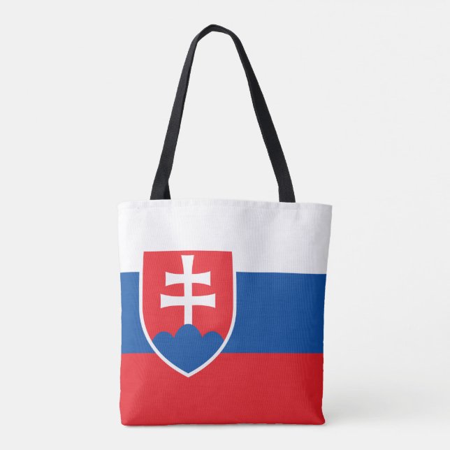Slovakiens flagga tygkasse (Baksida)