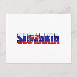 Slovakiens Logotyp Emblem för slovaker över hela v Vykort