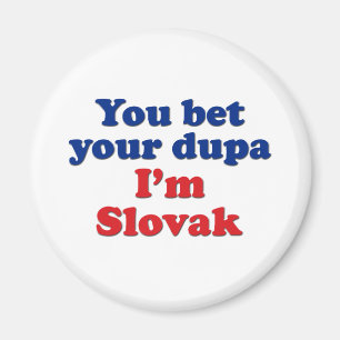Slovakisk duk 1 magnet