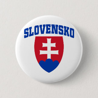 Slovakisk Emblem Knapp