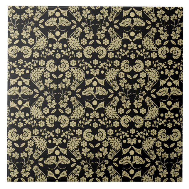 Slovakisk folkart i Land Kakelplatta (Framsidan)