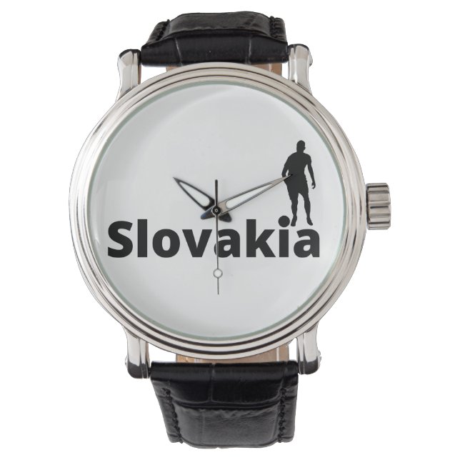 Slovakisk fotboll armbandsur (Framsida)