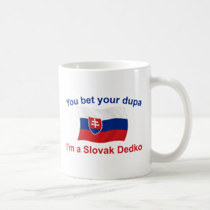 Slovakiska Dedko - slå vad din Dupa Kaffemugg