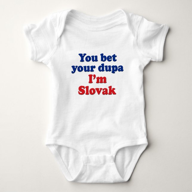 Slovakiska Dupa 1 T-shirt (Framsida)