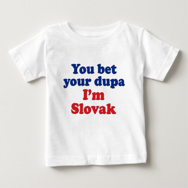 Slovakiska Dupa 1 T Shirt (Framsida)