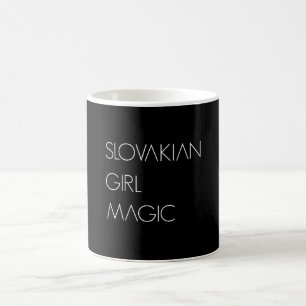 Slovakiska flicka Magic Slovakiska kvinnogåvan Kaffemugg