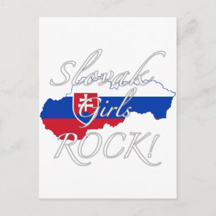 Slovakiska flickor Sten! Vykort