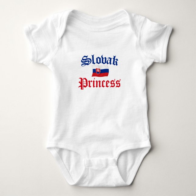 Slovakiska prinsessa t-shirt (Framsida)