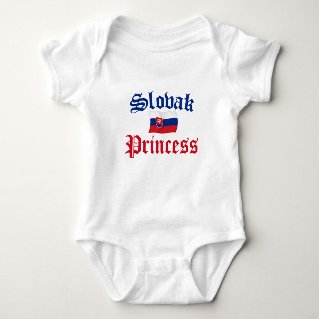 Slovakiska prinsessa tee (Framsida)