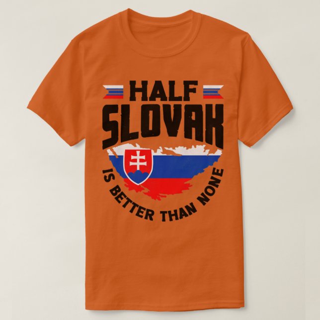 Slovakiska slovakiska slovakiska Flagga, citat5 T Shirt (Design framsida)