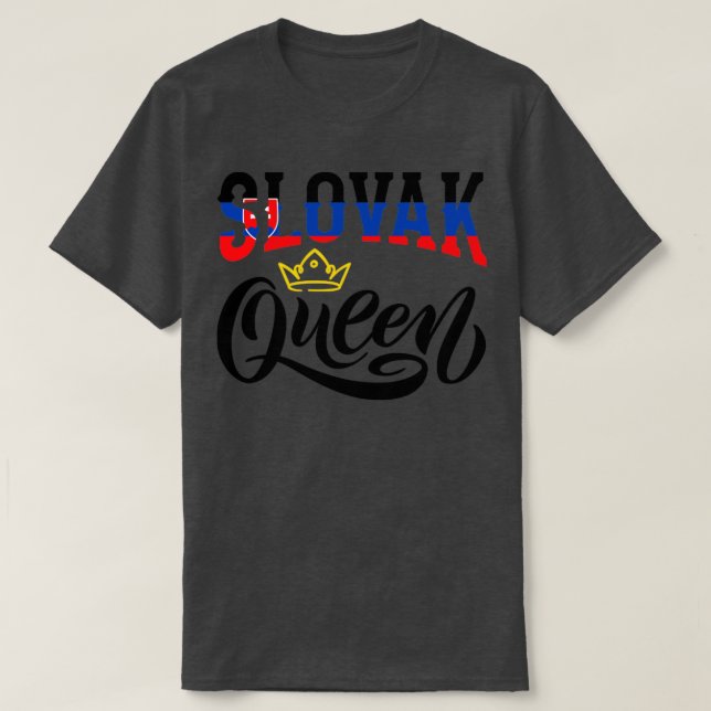 Slovakiska slovakiska slovakiska Flagga, citat9 T Shirt (Design framsida)