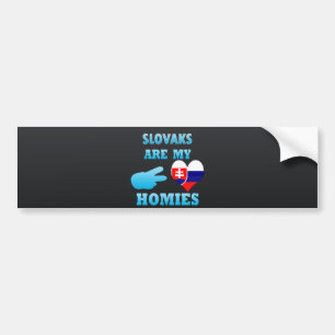 Slovaks är min Homies Bildekal