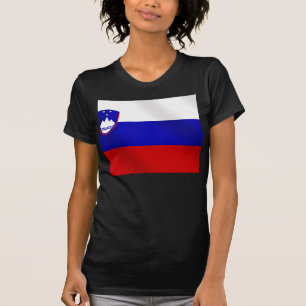 slovenian flagga av Slovenien för slovenska T-shirt