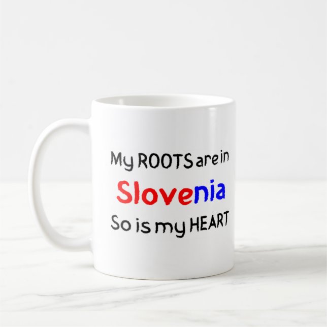 sloveniarötter kaffemugg (Vänster)