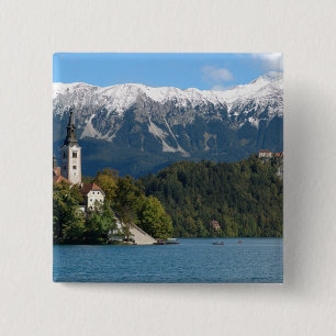 Slovenien, Bled, Bledsjön, Bledön, Bled 2 Knapp