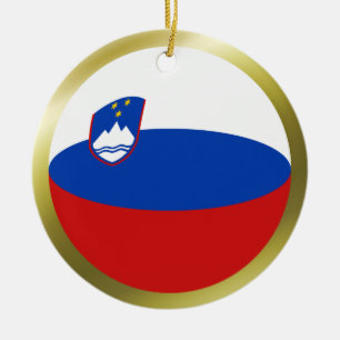 Slovenien Flagg Ornament