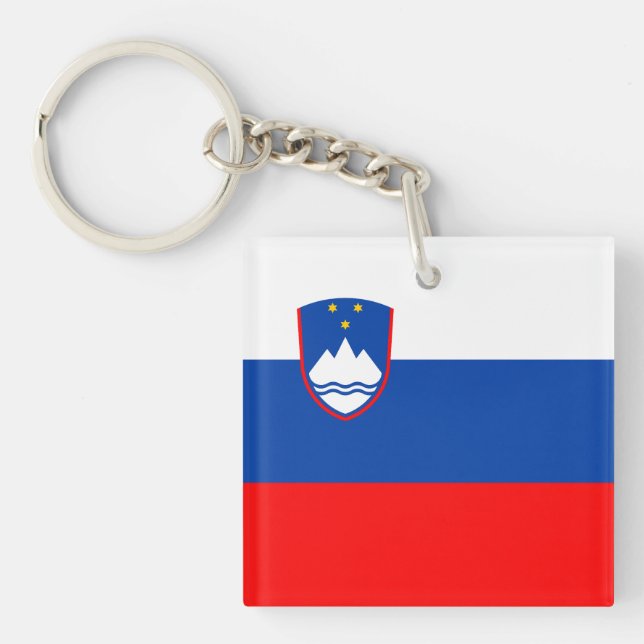 Slovenien Flagga (Framsidan)