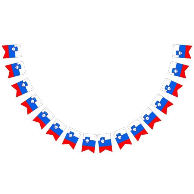 Slovenien Flagga (Alla)