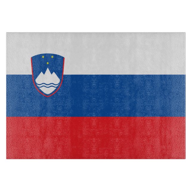 Slovenien flagga (Framsidan)