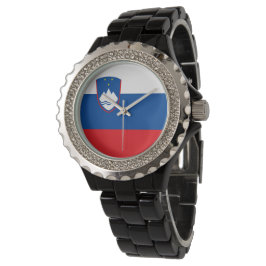 Slovenien flagga armbandsur