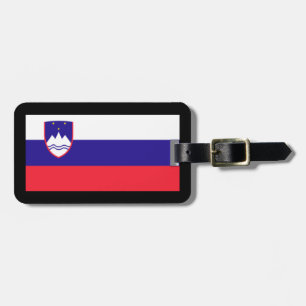 Slovenien flagga bagagebricka