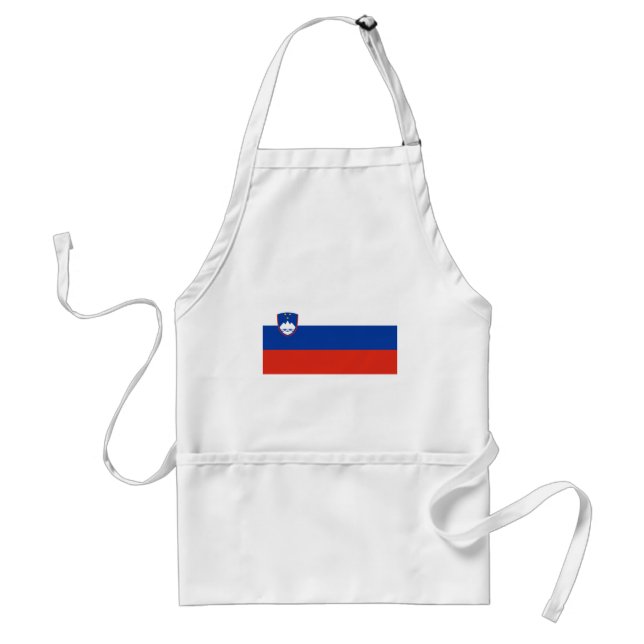 Slovenien flagga förkläde (Framsidan)