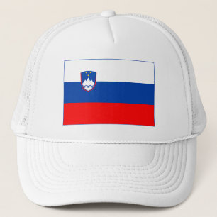 Slovenien Flagga Keps