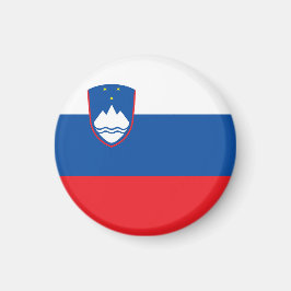 Slovenien flagga magnet