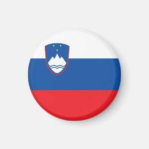 Slovenien flagga magnet