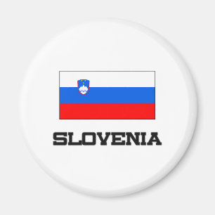 Slovenien flagga magnet