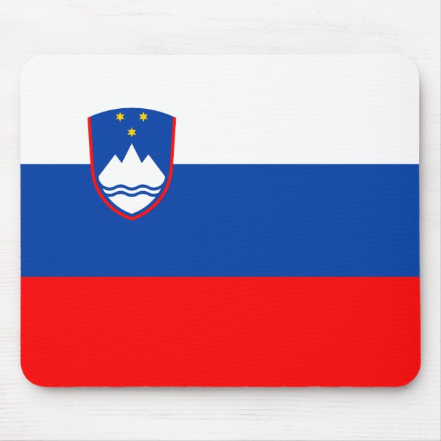 Slovenien Flagga Musmatta (Framsidan)