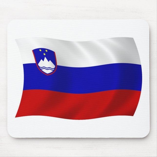 Slovenien Flagga Musmatta (Framsidan)
