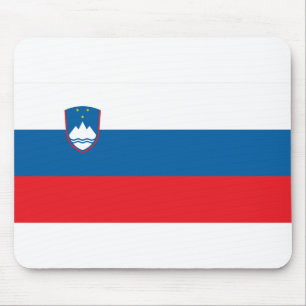 Slovenien Flagga Musmatta