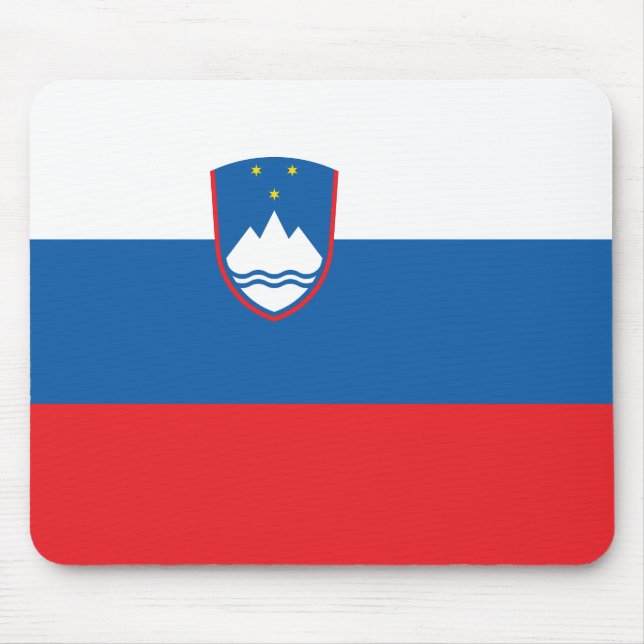 Slovenien Flagga Musmatta (Framsidan)